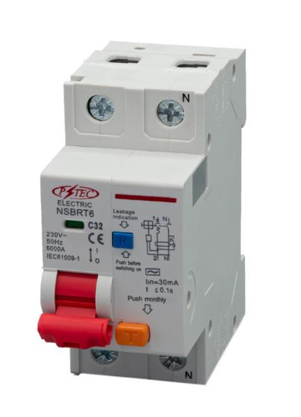 کلید محافظ جان ترکیبی تکفاز ۱۶ آمپر ۱۰کیلو پارس تکنولوژی