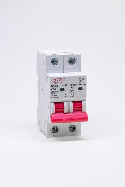 کلید مینیاتوری دوپل ۶۳ آمپر۶kپارس تکنولوژی